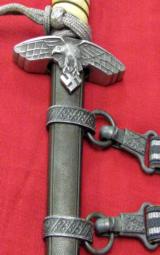 German Luftwaffe WW2 Dagger By Tiger With The Hanger and Portepee - 3 of 10