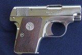 Fantastic 1921 Nickel Colt Model 1908 .25 autop - 2 of 14