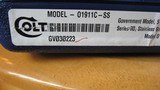 COLT/ 1991 SERIES GOVT MODEL SERIES 70 MODEL (O) STAINLESS - 7 of 15