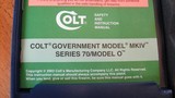COLT/ 1991 SERIES GOVT MODEL SERIES 70 MODEL (O) STAINLESS - 8 of 15