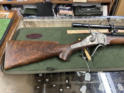 SHILOH SHARPE'S EXHIBITION GRADE 45-70 RIFLE