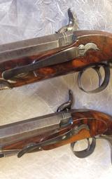 English Percussion Sea Captain's Pistols - 13 of 16