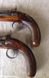 English Percussion Sea Captain's Pistols - 6 of 16