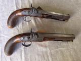 English Percussion Sea Captain's Pistols - 4 of 16
