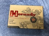 hornady 416 rigby dangerous game series ammunition