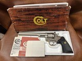 Colt Trooper MKIII 22LR Electroles Nickel Revolver