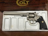 Colt Trooper MKIII 22LR Electroles Nickel Revolver - 2 of 9