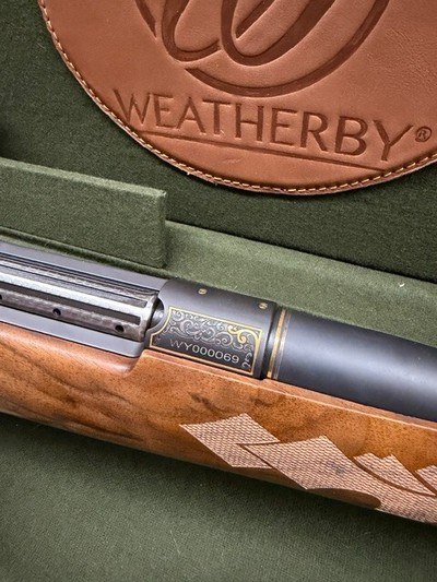 Weatherby Gold Model Edition MKV Wyoming Commemorative - Image 7 of 12
