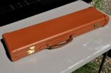 Leather Side by Side Shotgun Travel Case - 1 of 6