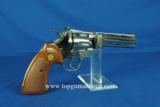 Colt Python 357 Nickel w/box 6' #9998 - 1 of 12