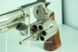 Smith & Wesson Model 57 41Mag w/wood box NICKEL #10275 - 11 of 11