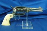 Colt SAA 45LC 4.75' brl ENGRAVED Ivory grips #6016 - 1 of 13