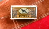 Peters 22 Long Rifle Collectible Ammo.
High Velocity
$35.00 - 2 of 2
