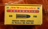 Model 1903 Specific Winchester 22 Ammo.
$45.00
**Collectible**
RARE - 1 of 2