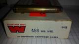 Winchester Western .458 Win Mag box of 19 rounds - 2 of 2