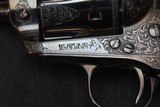 Colt Single Action Army, .45 Colt, Factory Engraved, Antique Silver, Unfired - 9 of 20