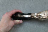 Colt Single Action Army, .45 Colt, Factory Engraved, Antique Silver, Unfired - 18 of 20