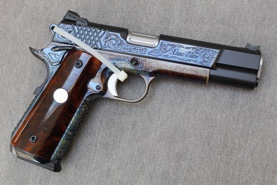 Wilson Combat X-TAC ELITE 45 ACP, Color Case Hardened/Engraved, 5