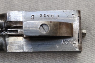 Iver Johnson Skeet-ER, 410 GA. Ejectors, Beavertail Forearm, English Stock - Image 19 of 20