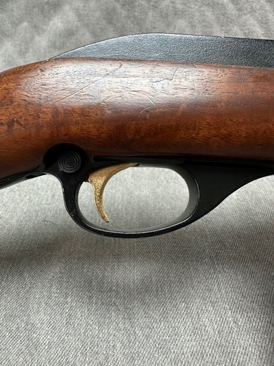 Marlin 99M1 22 LR, Ultra Rare Gray Squirrel Hand Engraved in Stock - Image 10 of 18