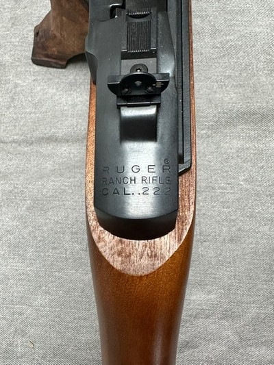 Ruger Ranch Rifle - Mini 14 - Rare 222 Rem - Minty - Image 9 of 18