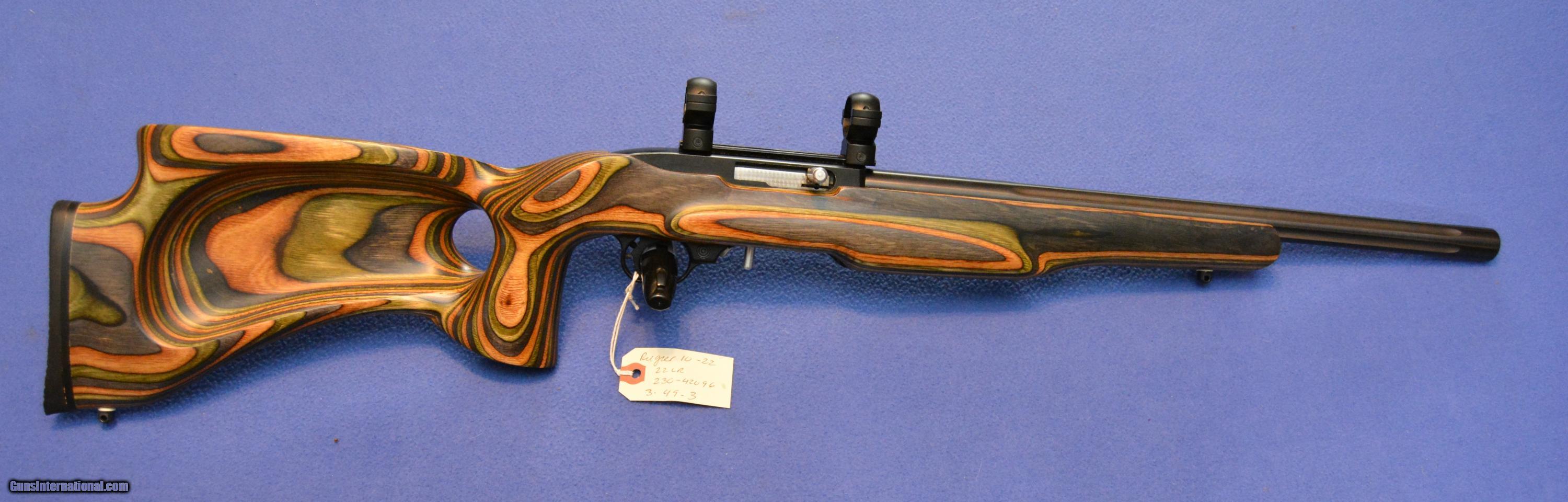 Ruger 10/22 With Green Mountain Barrel & Volquartsen Bolt and Trigger