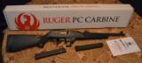 Ruger PC Carbine 9mm - 1 of 6