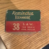 Remington Kleanbore 38 Smith & Wesson - 2 of 2