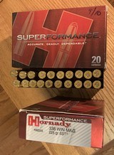 .338 Win Magnum Brass by Hornady