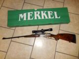 Merkel mod.161 Double Rifle with sidelocks - 1 of 6