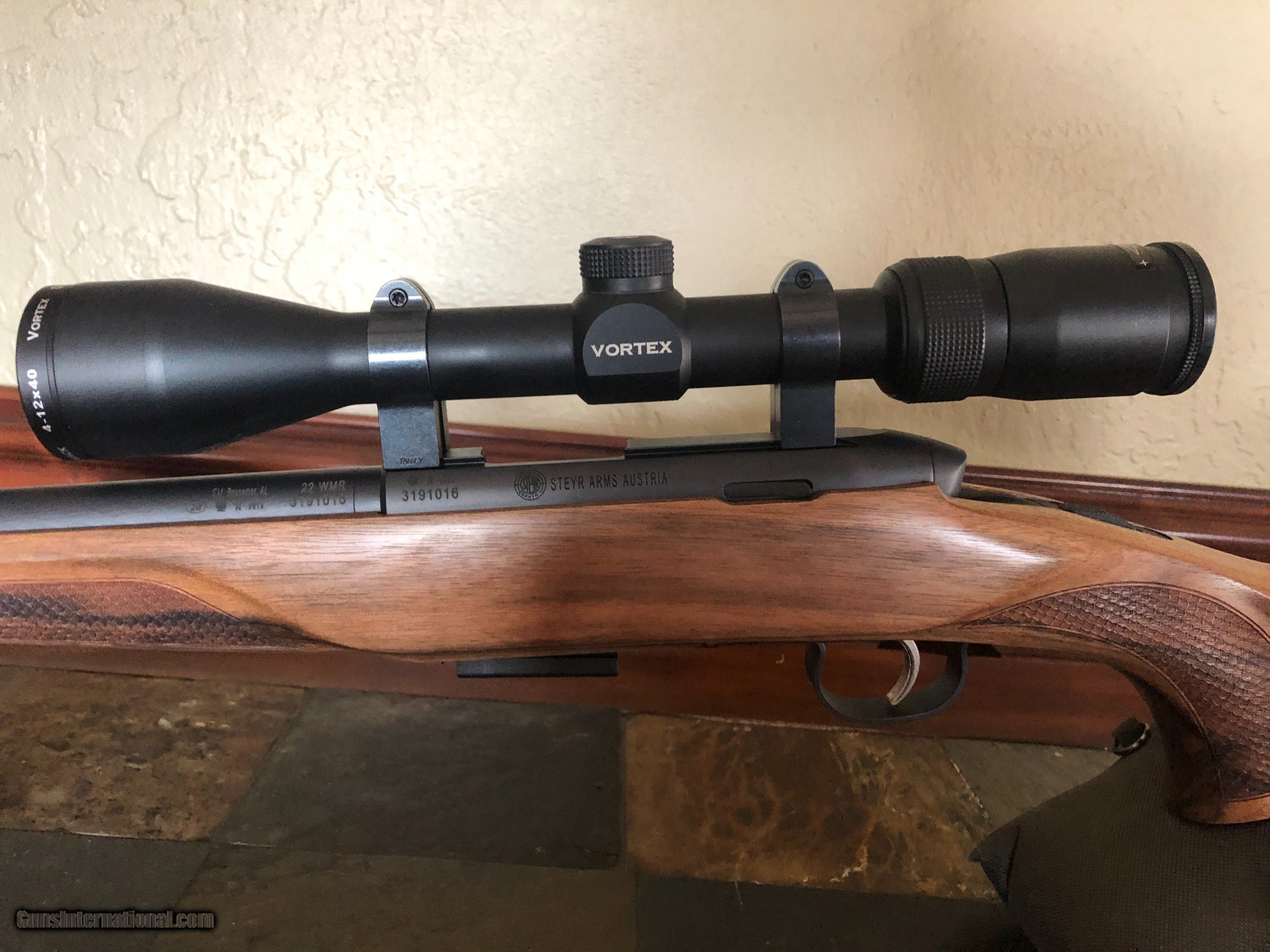 Steyr Zephyr .22WMR bolt action rifle