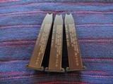 Walther P99 Law marked mags 9mm 16 round - Image 1 of 2