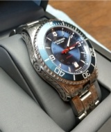 Texas Engraved Victorinox Swiss Mechanical Watch David Wade Harris - 2 of 5