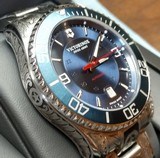 Texas Cattle Brand Ranger engraved by David Wade Harris Watch - 2 of 6