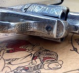 Colt Frontier Six Shooter mfg 1878 Hand Engraved Texas Cattlebrands d.w.harris - 4 of 15