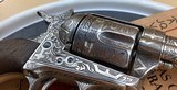 Colt Frontier Six Shooter mfg 1878 Hand Engraved Texas Cattlebrands d.w.harris - 3 of 15