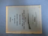 Pre-64 Winchester Model 42 Take-Down Assembly Manual - 1 of 2
