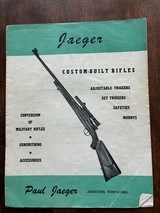 Early Post-War Paul Jaeger Mauser Custom Rifle,Winchester Model 70 Barrel,257 Roberts - Image 15 of 15
