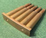 Original WWII Japanese 7.7x58mm rim less on stripper clips - 6 of 8