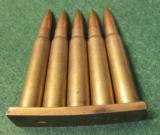 Original WWII Japanese 7.7x58mm rim less on stripper clips - 7 of 8
