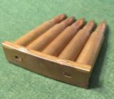 Original WWII Japanese 7.7x58mm rim less on stripper clips - 4 of 8