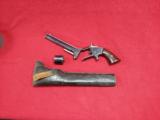 Smith & Wesson Model 2 Army revolver with period Holster - 4 of 4