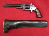 Smith & Wesson Model 2 Army revolver with period Holster - 2 of 4