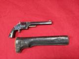 Smith & Wesson Model 2 Army revolver with period Holster - 1 of 4