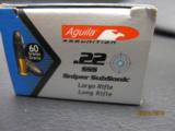 Aguila Sniper Subsonic 22 LR - 4 of 4