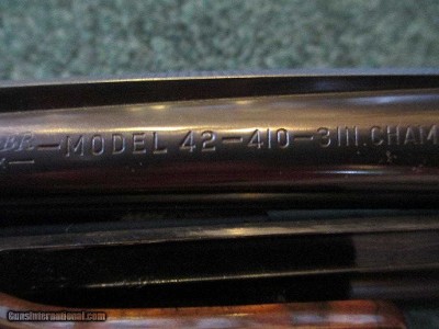 Winchester Mdl 42 .410 ga - Image 6 of 21
