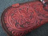 Leather hand tooled scabbard - 4 of 9