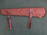 Leather hand tooled scabbard - 1 of 9
