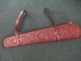 Leather hand tooled scabbard - 3 of 9
