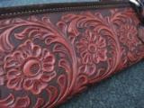 Leather hand tooled scabbard - 6 of 9